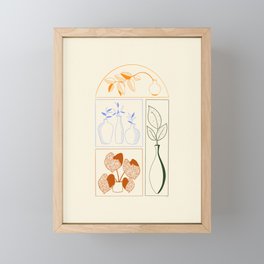 Houseplants Framed Mini Art Print