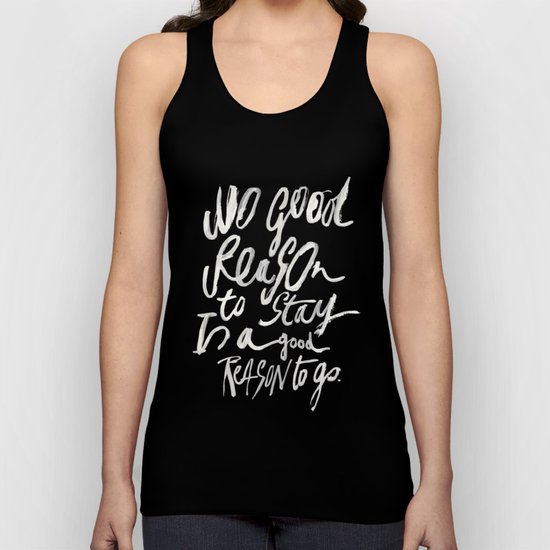 GOOD REASONS Unisex Tank Top