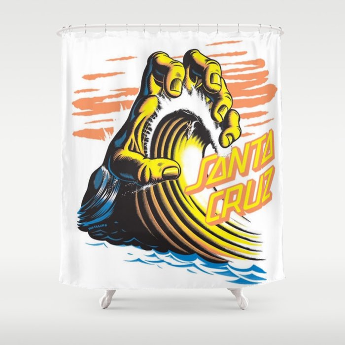 SantaCruz Surf Shower Curtain