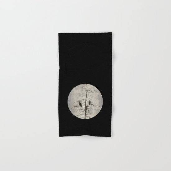 A Full Moon Night Hand & Bath Towel
