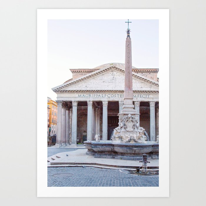 Pantheon - Rome Italy Travel Photography Art Print