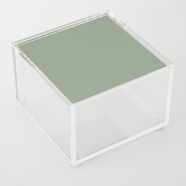 Basil Green solid Acrylic Box