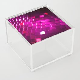 Purple Disco Ball  Acrylic Box