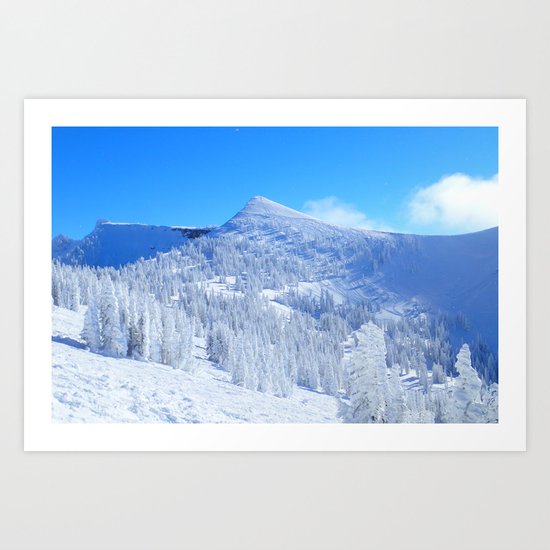Winter Landscape Art Print