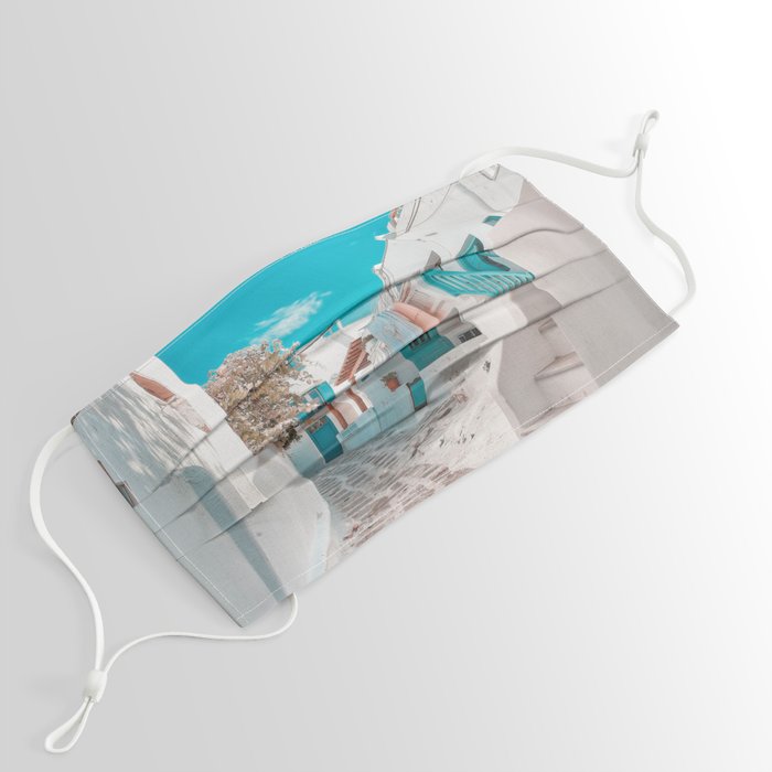 Mykonos Greece Face Mask by Groppo Society6
