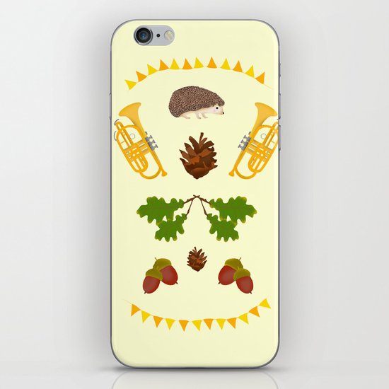 Igelkotta kalaset iPhone & iPod Skin