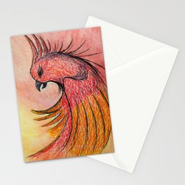 Rising Fire Stationery Cards