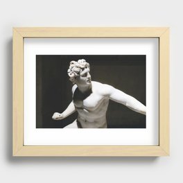 Statue of a wounded Galatian, Musée du Louvre, Paris Recessed Framed Print