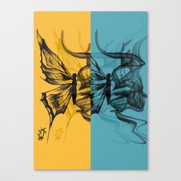 Two Faced Canvas Print