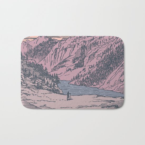 Adventure Is Calling Bath Mat
