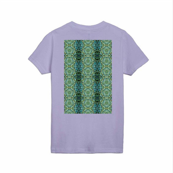 Liquid Light Series 75 ~ Colorful Abstract Fractal Pattern Kids T Shirt
