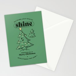 Your Time to Shine - Merry Christmas Stationery Card