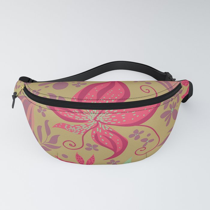 Tropical Colorful Seamless Pattern Fanny Pack