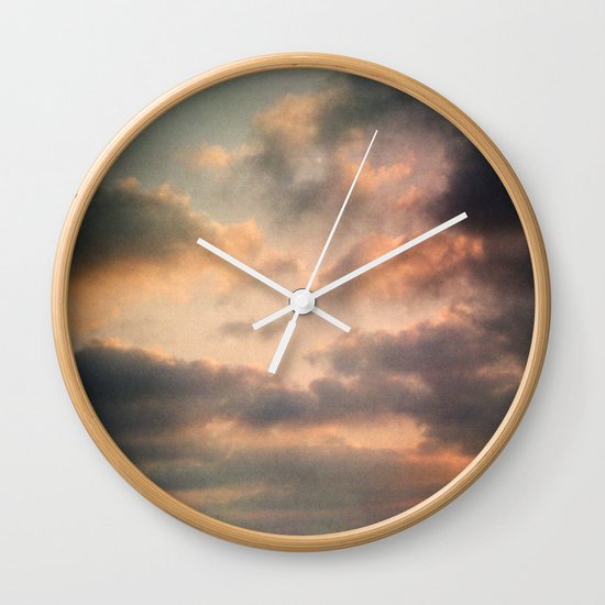 Dreamy Clouds Wall Clock