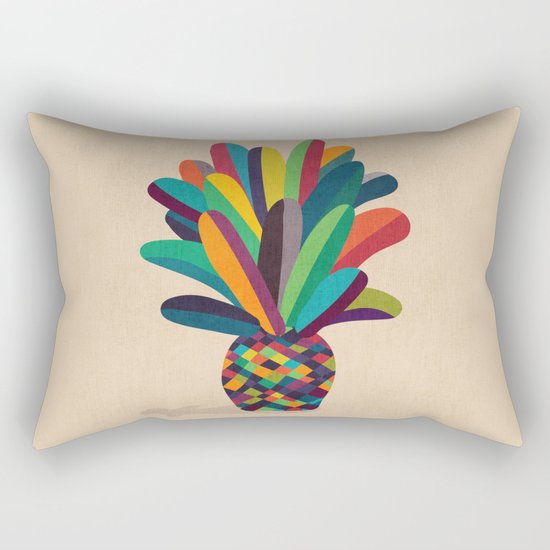 Flower Pot Rectangular Pillow