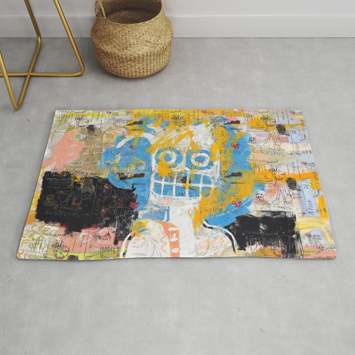 Blurring the Line Between Figuration and Abstraction Rug