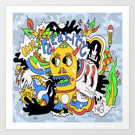 Reality Art Print