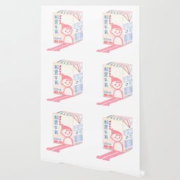 Milk Carton Wallpaper For Any Decor Style Society6
