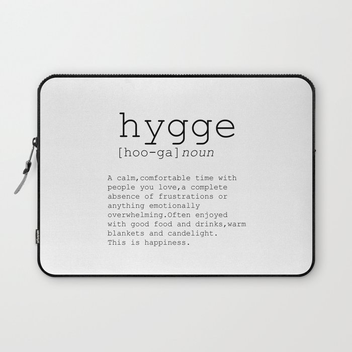 Hygge Definition Romantic Dictionary Art Print Office Decor