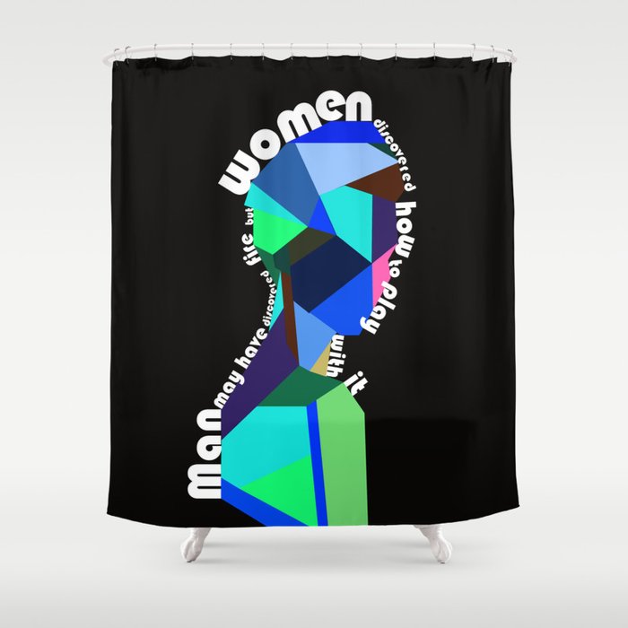 Man & Woman 3 Shower Curtain