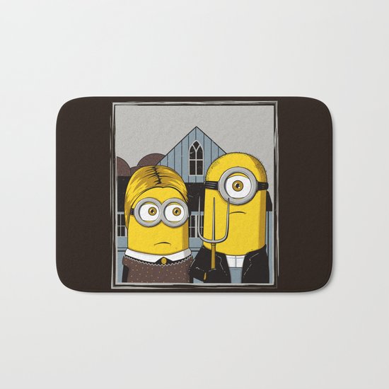 Minion Gothic Bath Mat
