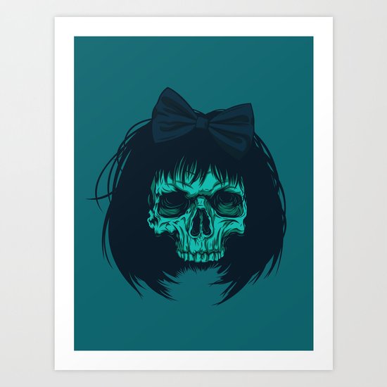 Hair bow Art Print