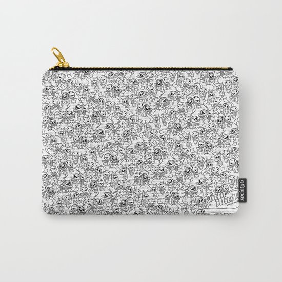 Mummy & Skeleton II Carry-All Pouch