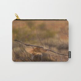 Red-tail Hawk in Flight, Nevada Desert Carry-All Pouch