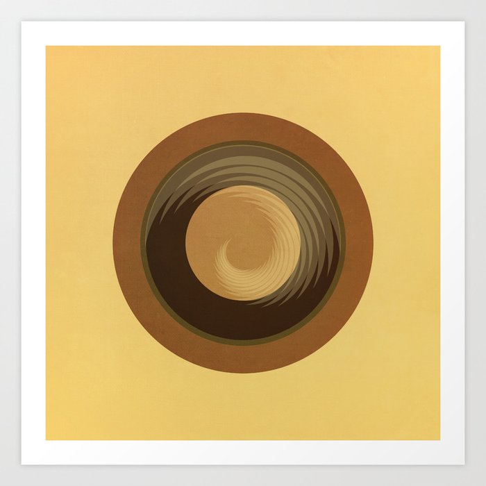 Circular Motion Art Print