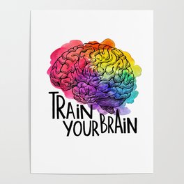 Train your brain Poster