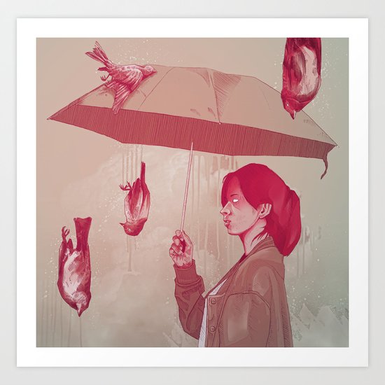 the extinction Art Print