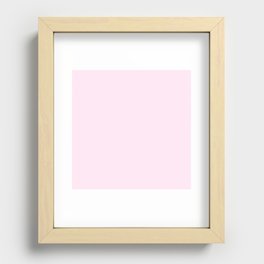 Fairy Dust Pink Recessed Framed Print