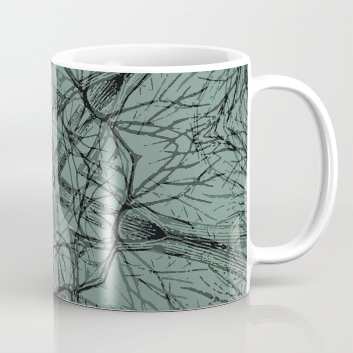 Mysterious trees - green Coffee Mug