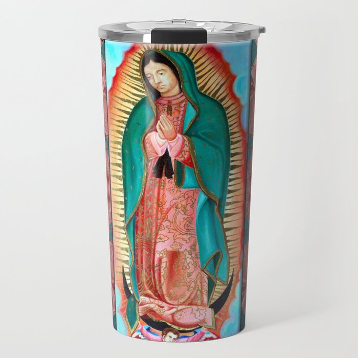 Nuestra Señora de Guadalupe, Patrona de México Travel Mug