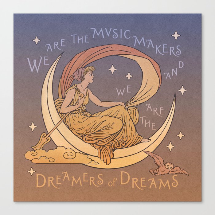 Dreamer of Dreams Canvas Print