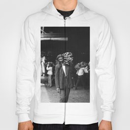 Unloading Bananas 1920s New Orleans Vintage Photograph Hoody