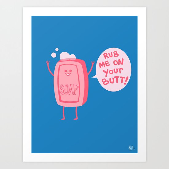 Lil' Soap Art Print