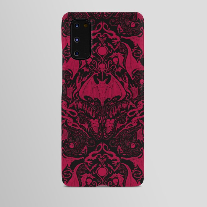 Bats and Beasts - Blood Red Android Case