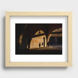Stockholm archway Recessed Framed Print