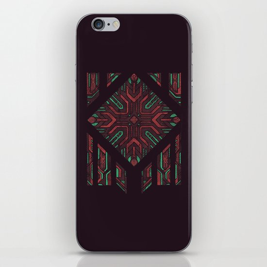 Compartmentalized iPhone Skin