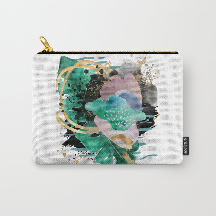 Floral Dreams Carry-All Pouch