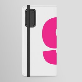 9 (Dark Pink & White Number) Android Wallet Case