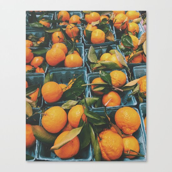 Oranges Canvas Print