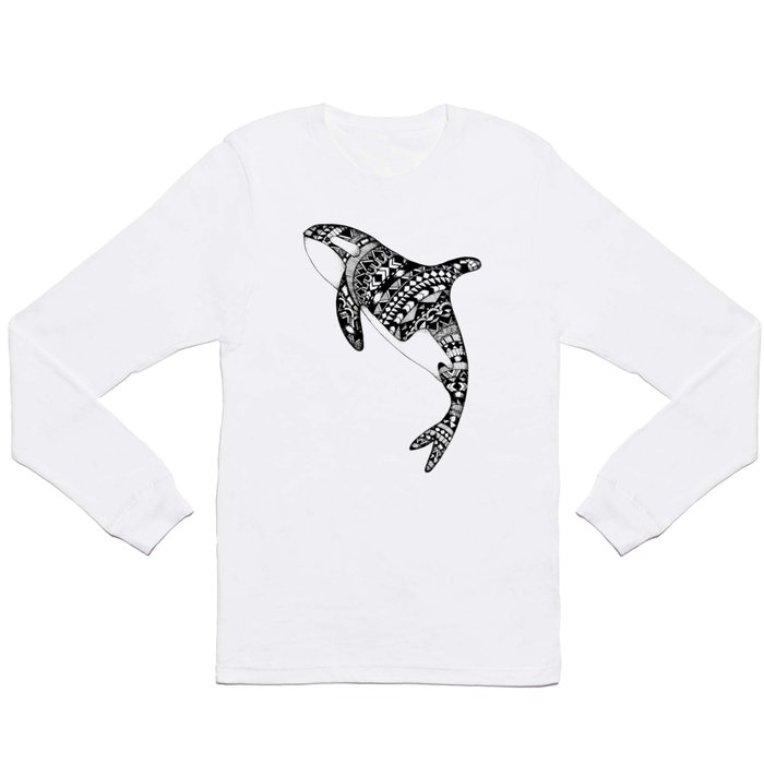 Killer Whale Long Sleeve T Shirt