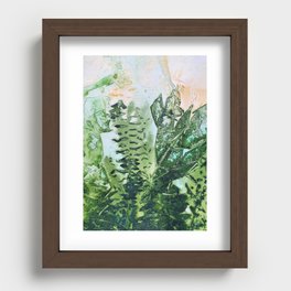 Abstract Botanicals  Recessed Framed Print