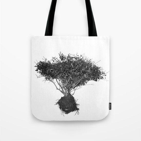Floating Shrubbery Tote Bag