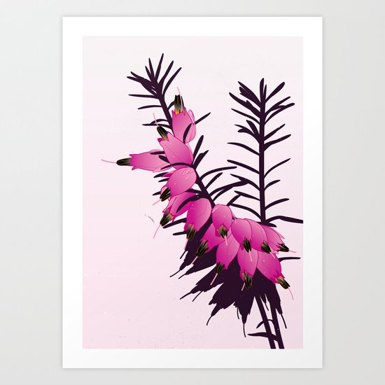 'Heather' Art Print