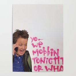 Gibby Mobbin Or What  Poster | Graphicdesign, Watercolor, Memes, Collagefunny, Memeculture, Digital, Pattern, Wemobbinhumor, Collage, Funny 