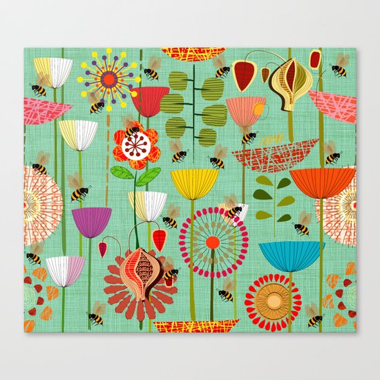 WHERE THE BEES FLY Canvas Print
