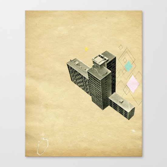 The Modern World Canvas Print
